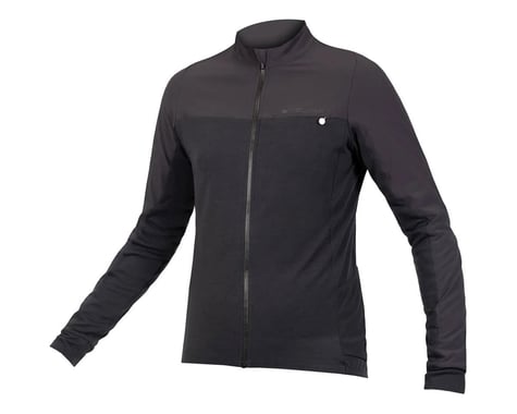 Endura GV500 Long Sleeve Jersey (Black) (XL)